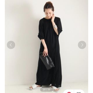 フレームワーク(FRAMeWORK)のFRAMeWORK Black back open dress◆ (ロングワンピース/マキシワンピース)