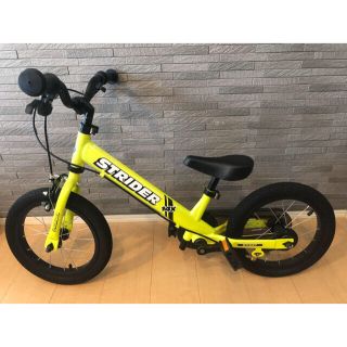 ストライダー 14x ライムイエローの通販 by sunfish's shop|ラクマ