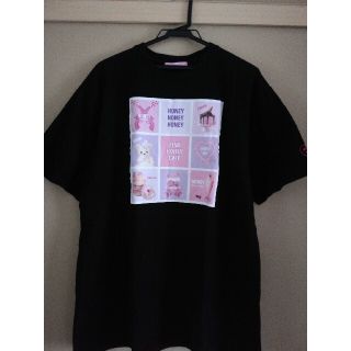 ハニーシナモン(Honey Cinnamon)のハニーシナモン　Tシャツワンピース(ミニワンピース)