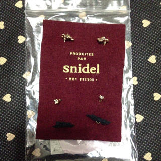 スナイデル(SNIDEL)の13AW☆snidel☆3セットピアス(ピアス)