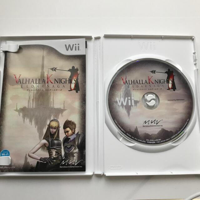 Wii(ウィー)のヴァルハラナイツ エルダールサーガ Wii エンタメ/ホビーのゲームソフト/ゲーム機本体(携帯用ゲームソフト)の商品写真