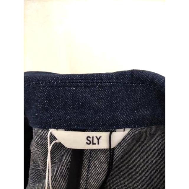 SLY(スライ)のSLY（スライ） DENIM TAILOR ジャケット レディース アウター レディースのジャケット/アウター(テーラードジャケット)の商品写真