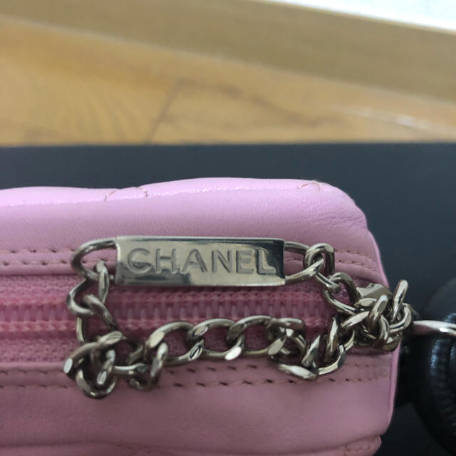 CHANEL カンボンライン　ショルダーバッグ　ピンク　ココマークショルダーバッグ