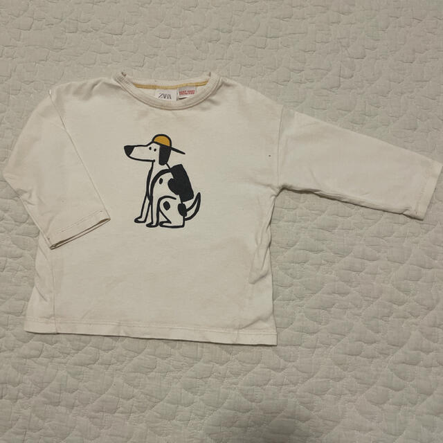 ZARA KIDS(ザラキッズ)のザラ　イラスト　ロンT  74cm キッズ/ベビー/マタニティのベビー服(~85cm)(Ｔシャツ)の商品写真