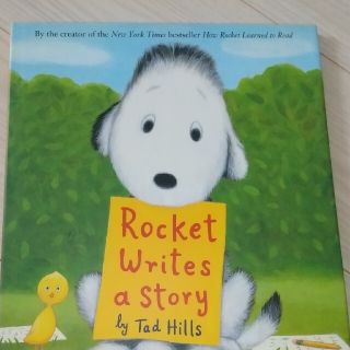 Rocket writes a story　洋書　絵本(絵本/児童書)