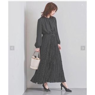 ユナイテッドアローズ(UNITED ARROWS)のみさ子様専用✨ユナイテッドアローズ ドットマキシワンピース(ロングワンピース/マキシワンピース)