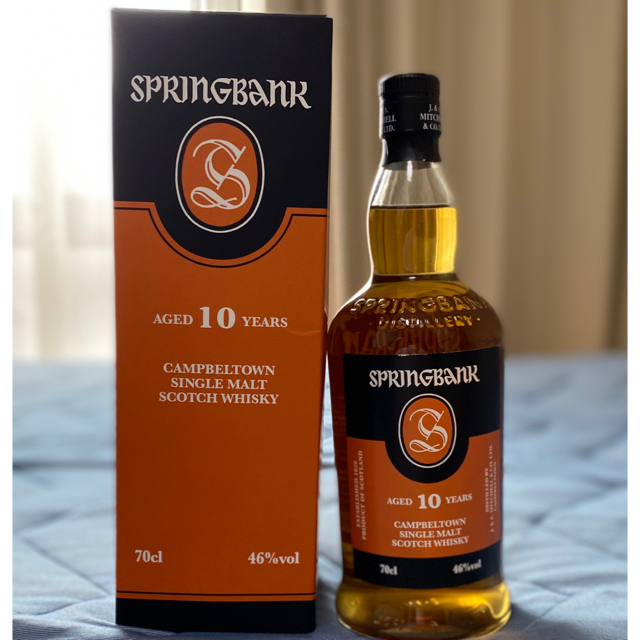 御出産御祝 御祝 出産祝い スプリングバンク10年 箱入り Springbank
