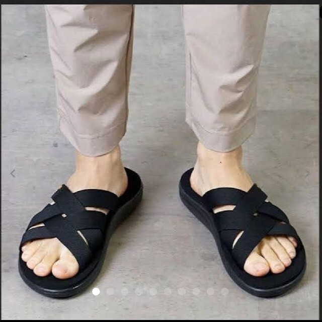 美品 テバ Teva Voya Slide サンダル ブラック 26センチ