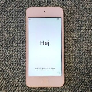 アイポッドタッチ(iPod touch)のipod touch 第6世代 GOLD 32GB(ポータブルプレーヤー)