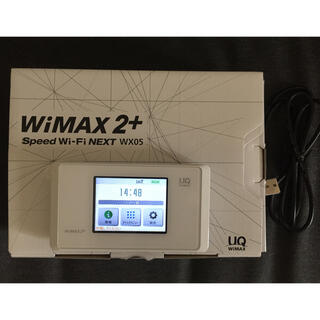 Speed Wi-Fi NEXT WX05 WiMAX2+(PC周辺機器)