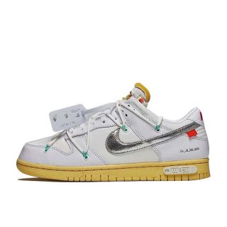 ナイキ(NIKE)のOFF-WHITE × NIKE DUNK LOW 1 OF 50 27cm(スニーカー)