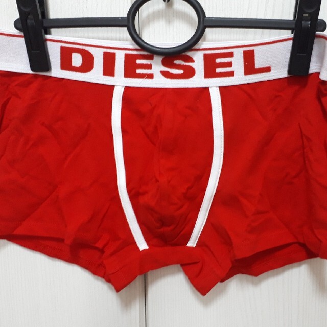 DIESEL(ディーゼル)の【新品未使用】ディーゼル/DIESELの3枚組ボクサーパンツMサイズ5444 メンズのアンダーウェア(ボクサーパンツ)の商品写真