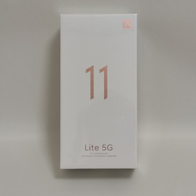 【未開封】Mi 11 Lite 5G(シトラスイエロー)