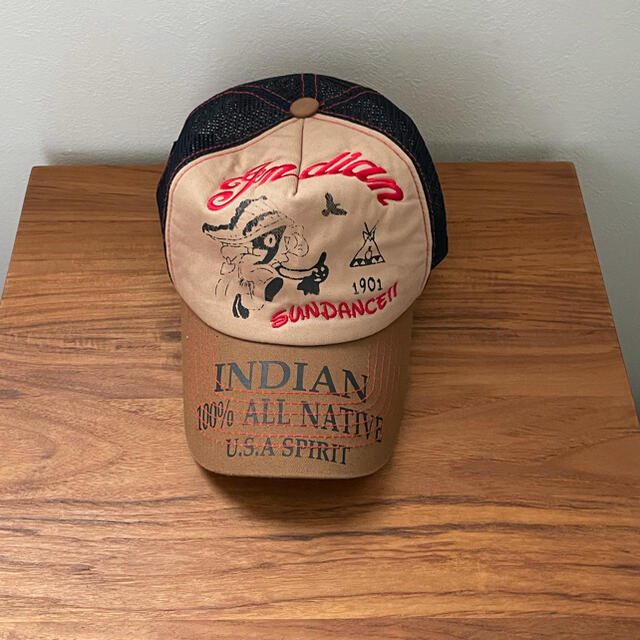 Indian(インディアン)のインディアンモトサイクル  キャップ メンズの帽子(キャップ)の商品写真