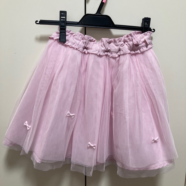 mezzo piano(メゾピアノ)のmezzo piano  チュールスカート キッズ/ベビー/マタニティのキッズ服女の子用(90cm~)(スカート)の商品写真