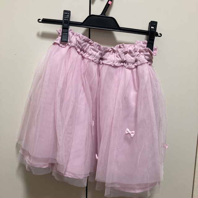 mezzo piano(メゾピアノ)のmezzo piano  チュールスカート キッズ/ベビー/マタニティのキッズ服女の子用(90cm~)(スカート)の商品写真