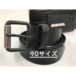 ディーゼル(DIESEL)のディーゼル/ベルト0319/サイズ90/ブラック/新品タグ付/ギフトにも/大人気(ベルト)