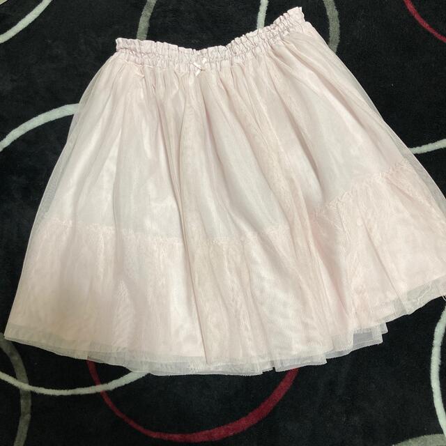 HusHush(ハッシュアッシュ)のHUSHUSH リバーシブルスカート キッズ/ベビー/マタニティのキッズ服女の子用(90cm~)(スカート)の商品写真