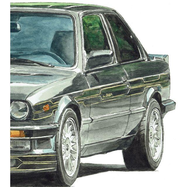 GC-1460 BMW530/ALPINA限定版画直筆サイン額装作家平右ヱ門 8