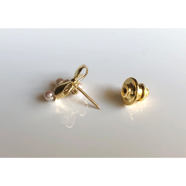 数量は多】 ミキモト ベビーパール k18 特別価格 ブローチ ミキモト
