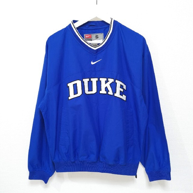 S 90s NIKE ナイキ DUKE デューク プルオーバー ジャケット 青