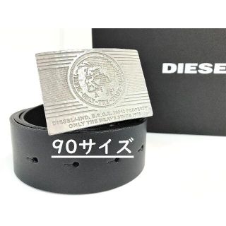 ディーゼル(DIESEL)のディーゼル　ベルト0419　サイズ90　ブラック　新品タグ付　ギフトにも　大人気(ベルト)