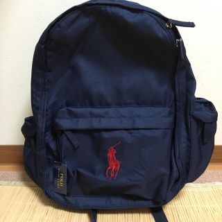 ポロラルフローレン(POLO RALPH LAUREN)の☆新品★大特価 ラルフローレン リュックサック ネイビー(リュック/バックパック)