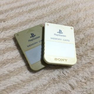 プレイステーション(PlayStation)のプレイステーション　メモリーカード　SONY純正(家庭用ゲーム機本体)