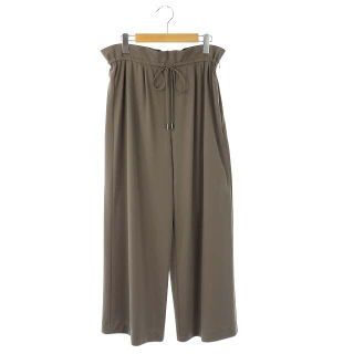 アドーア(ADORE)のアドーア ADORE 21SS ドライタッチスムースパンツ 38 カーキブラウン(その他)