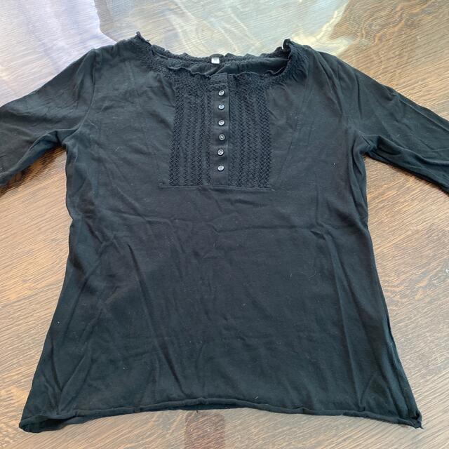 MUJI (無印良品)(ムジルシリョウヒン)の無印　Tシャツ レディースのトップス(シャツ/ブラウス(長袖/七分))の商品写真