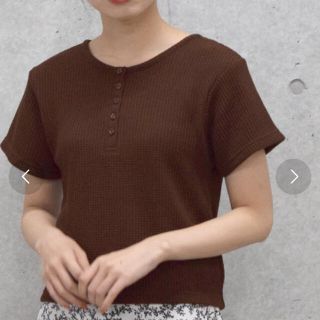 ダブルクローゼット(w closet)のw closet ワッフルTシャツ(Tシャツ(半袖/袖なし))