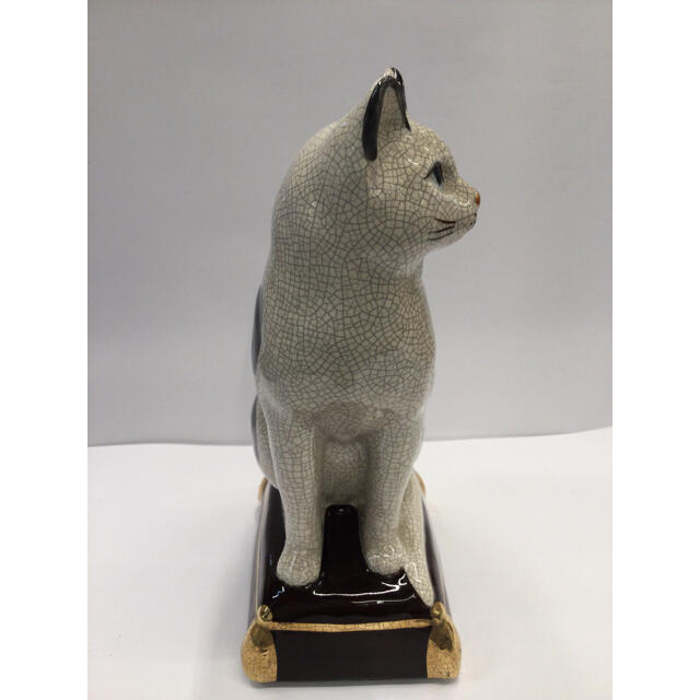 SEVEN CORPORATION❤︎猫の陶器置物❤︎ブックエンド❤︎ペア SEVEN CORPORATION❤︎猫の陶器置物❤︎ブックエンド❤︎ペア