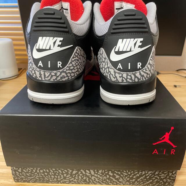 NIKE(ナイキ)のAir Jordan 3 Retro OG Black Cement 28.5 メンズの靴/シューズ(スニーカー)の商品写真