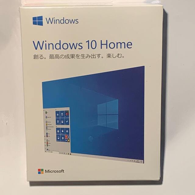 未開封【パッケージ版】訳アリ　Windows 10 home 日本語版　USB版