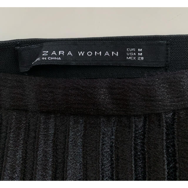 ZARA(ザラ)の美品 ZARA ザラ プリーツスカート ブラック レディースのスカート(ロングスカート)の商品写真