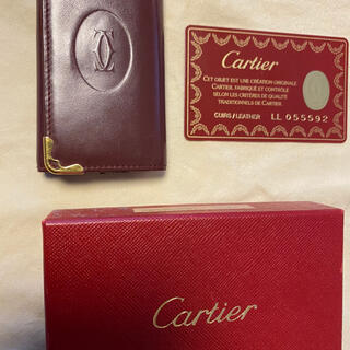 カルティエ(Cartier)のカルティエ  キーホルダー　ジャンク品(キーホルダー)