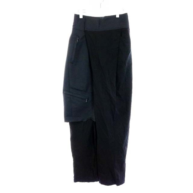 ユリウス CO/MO TYPEWRITER CLOTH パンツ 3 L 黒