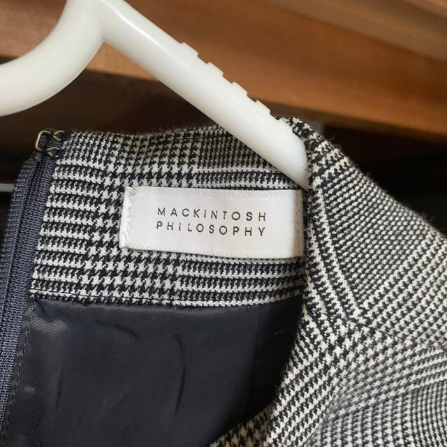 MACKINTOSH PHILOSOPHY(マッキントッシュフィロソフィー)のウールワンピース レディースのワンピース(ロングワンピース/マキシワンピース)の商品写真