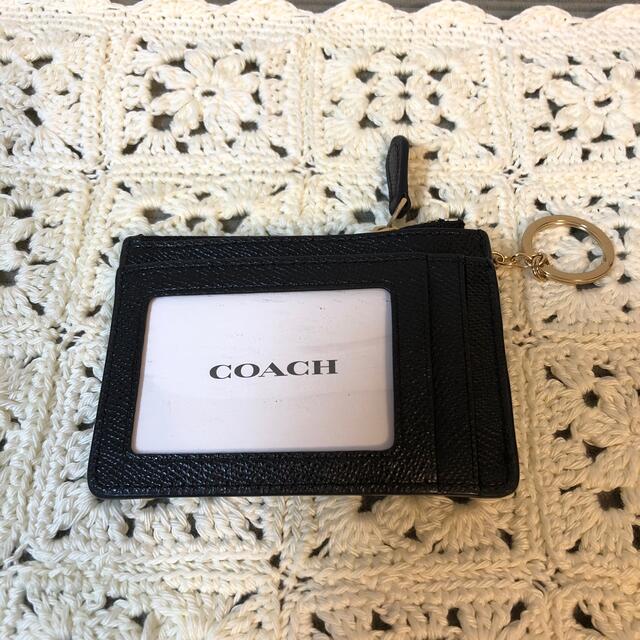 COACH(コーチ)のコーチ　パスケースコインケース　中古 レディースのファッション小物(パスケース/IDカードホルダー)の商品写真