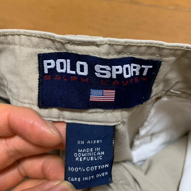 POLO RALPH LAUREN(ポロラルフローレン)のpolo sport ポロスポーツ　ハーフパンツ　ビックサイズ　コットンパンツ　 メンズのパンツ(ショートパンツ)の商品写真