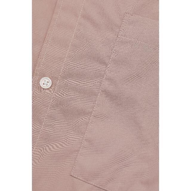 H&M(エイチアンドエム)のH&M リラックスフィット コットン半袖シャツ ダスティピンク メンズのトップス(シャツ)の商品写真