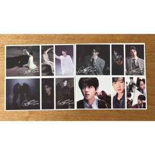 BTS JIN サイン入りポストカード4枚セット　SALE(K-POP/アジア)