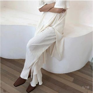 【NUGU】karina wrinkle pants(カジュアルパンツ)