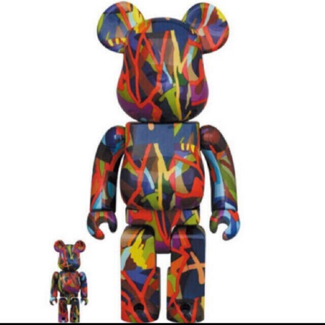 BE@RBRICK KAWS TENSION 100% & 400%  カウズ