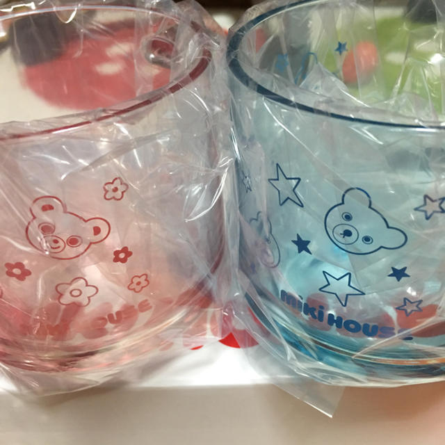 mikihouse(ミキハウス)のミキハウス カップ 3個 非売品 インテリア/住まい/日用品のキッチン/食器(グラス/カップ)の商品写真