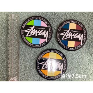 ステューシー(STUSSY)のstussyノベルティステッカー3枚セット(その他)