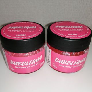 ラッシュ(LUSH)の新品未使用　LUSH バブルガムフレーバー リップスクラブ20gラッシュ(リップケア/リップクリーム)