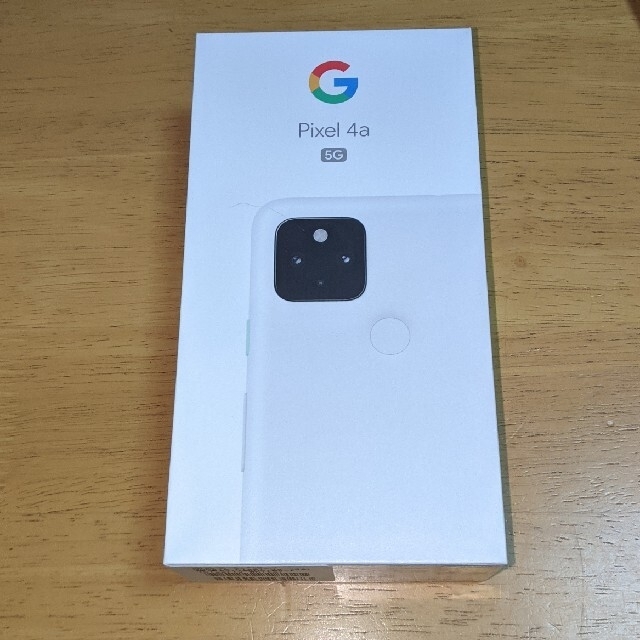 Google pixel 4a 5G clearly white