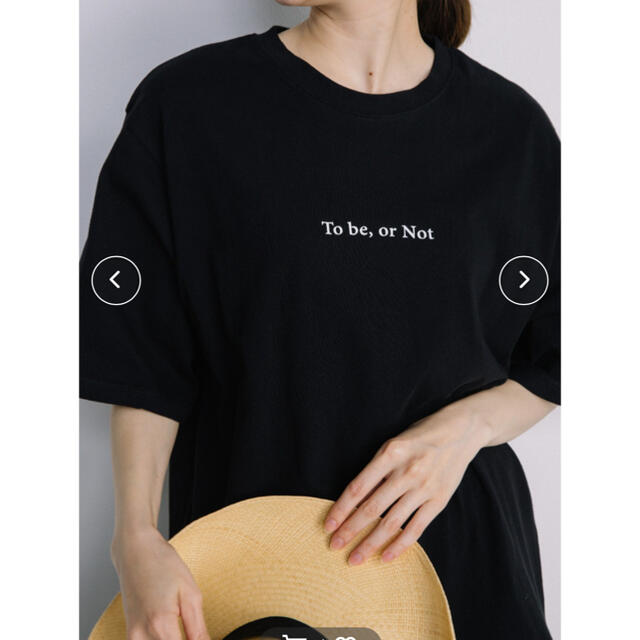 CHACOTT(チャコット)の新品タグ付きロゴゆるTシャツ レディースのトップス(Tシャツ(半袖/袖なし))の商品写真