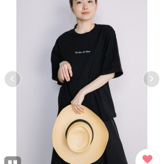 CHACOTT(チャコット)の新品タグ付きロゴゆるTシャツ レディースのトップス(Tシャツ(半袖/袖なし))の商品写真